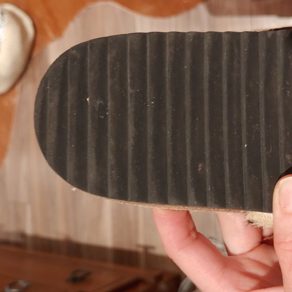 EUC Loeffler Randall Leather and Pony Hair Slides Sandals, made in Brazil size 6 - Picture 8 of 8